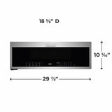 Frigidaire Gallery 1.2 Cu. Ft. Low-Profile Over-the-Range Microwave