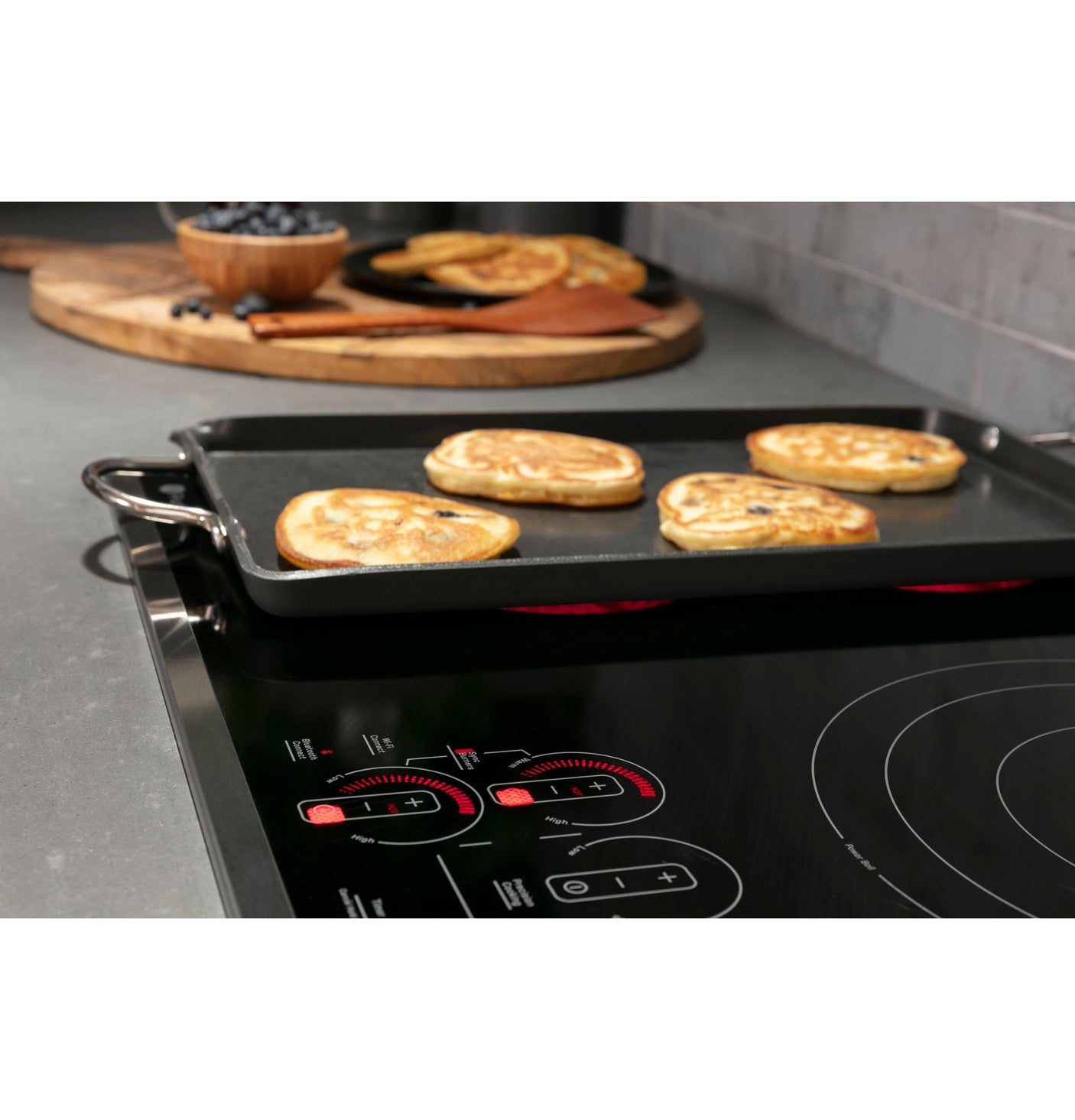 GE Profile™ 36" Built-In Touch Control Electric Cooktop