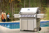 Prestige PRO 665 RSIB with Infrared Side and Rear Burners , Propane, Stainless Steel