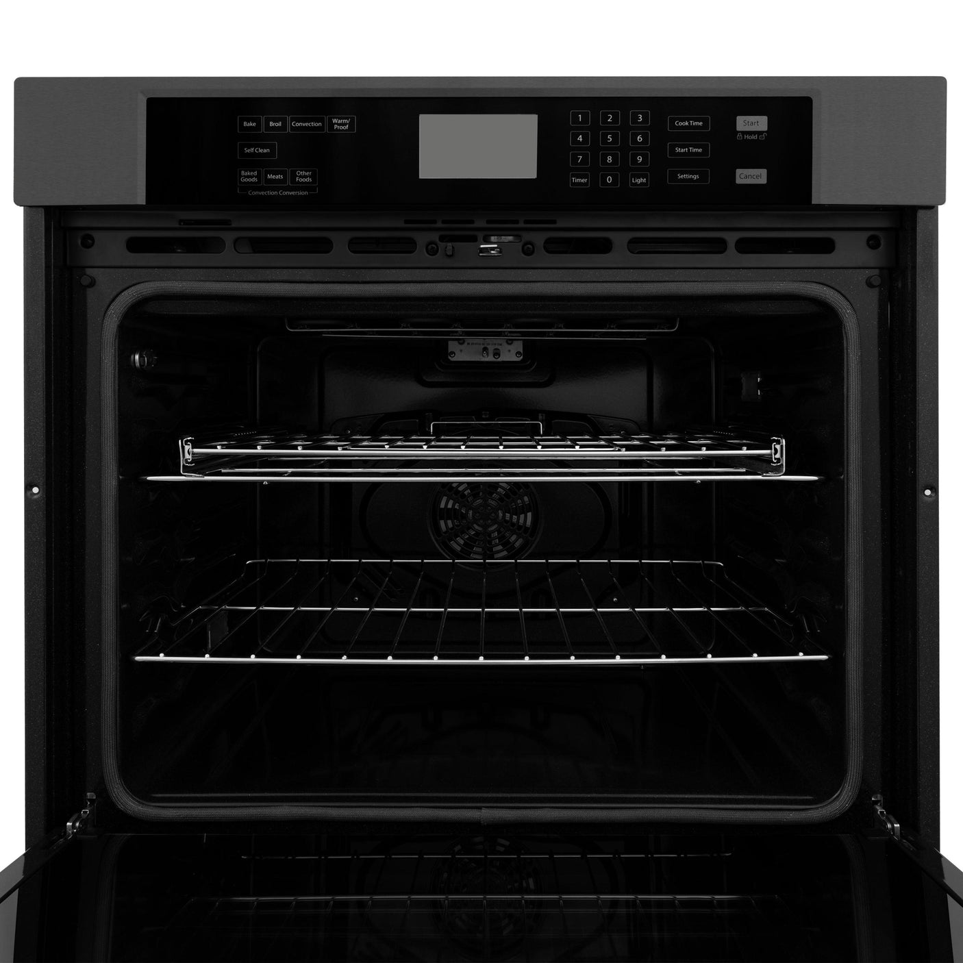 ZLINE 30" Professional Single Wall Oven with Self Clean and True Convection in Stainless Steel (AWS-30) [Color: Black Stainless Steel]