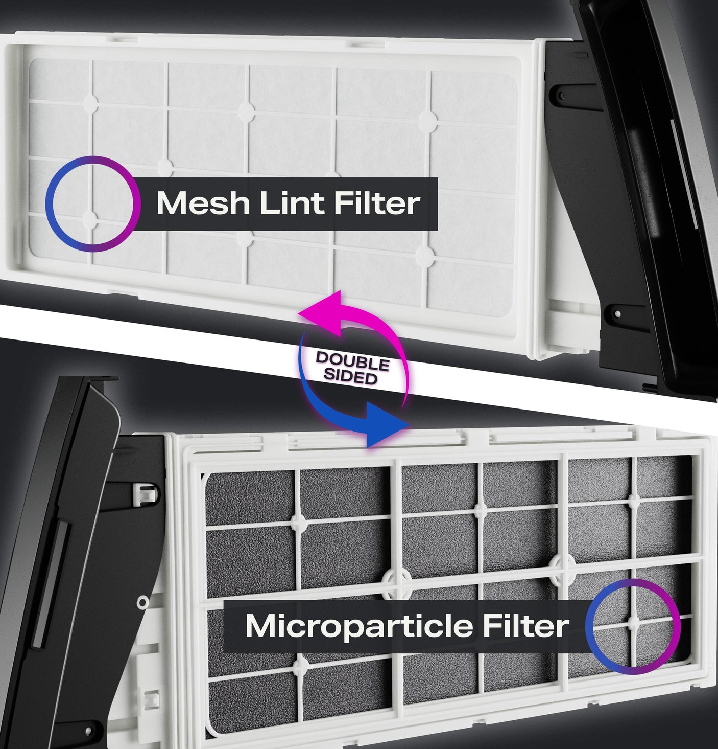 GE Profile™ ENERGY STAR® 4.6 cu. ft. Capacity UltraFast Combo with Ventless Inverter Heat Pump Technology Washer/Dryer