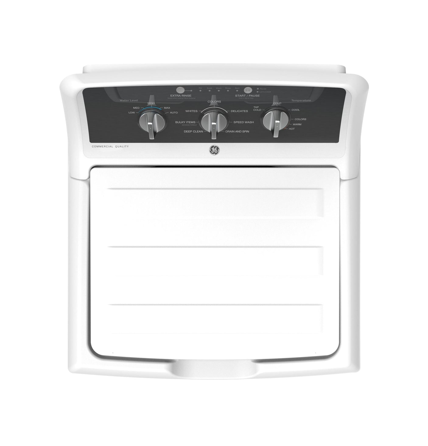 GE® 4.3 cu. ft. Capacity Washer with Stainless Steel Basket,5-yr Limited Warranty&#x200B;