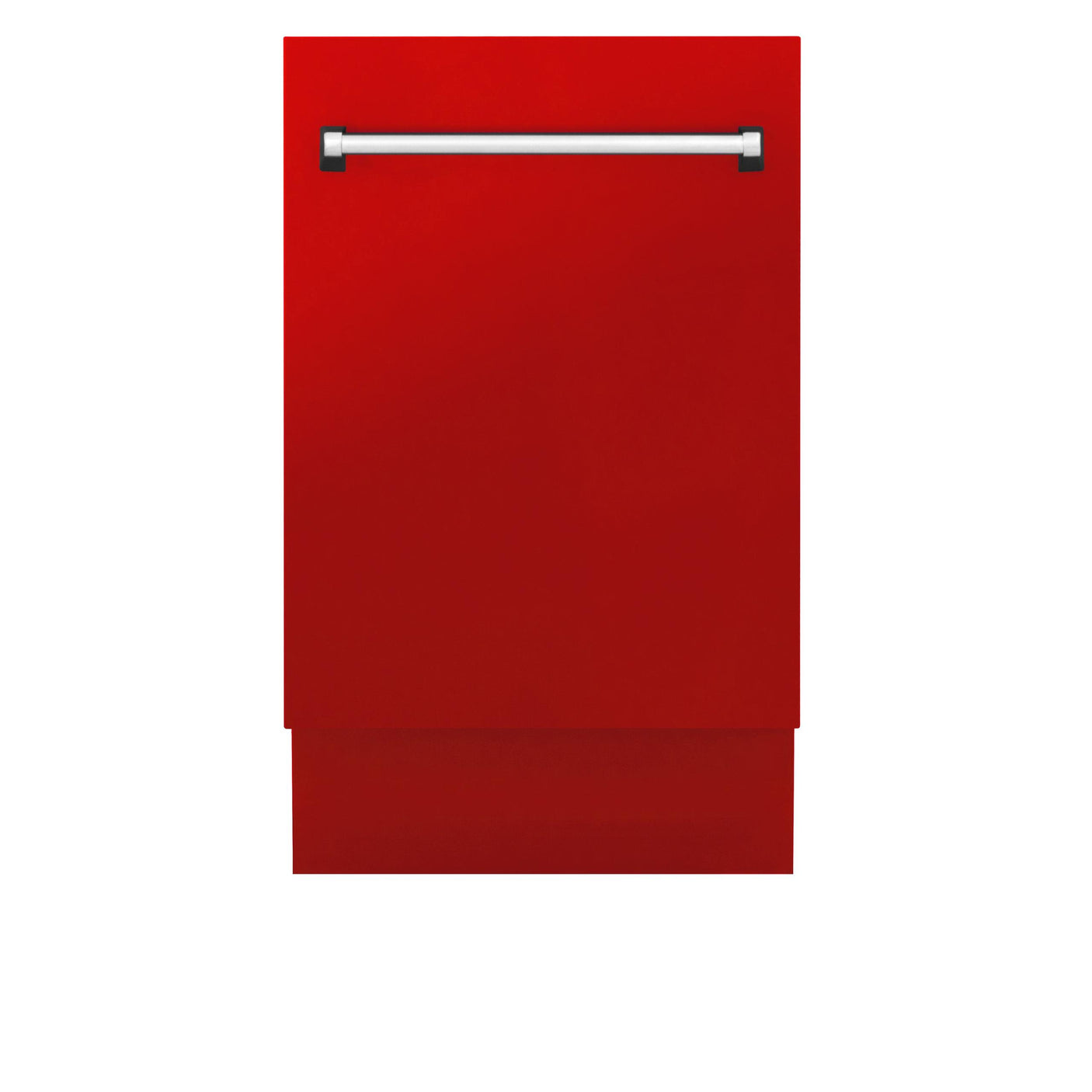 ZLINE 18" Tallac Series 3rd Rack Top Control Dishwasher with Traditional Handle, 51dBa [Color: Red Matte]