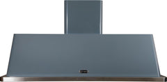 Majestic 60 Inch Blue Grey Wall Mount Convertible Range Hood