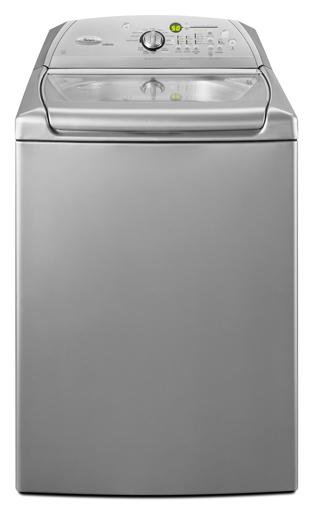 Lunar Silver Whirlpool® ENERGY STAR® Qualified Cabrio® 5.0 cu. ft. HE Top Load Washer