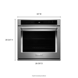 30" Single Wall Oven with Even-Heat™ Thermal Bake/Broil