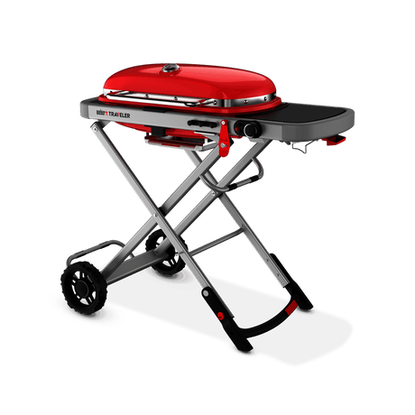 Weber Traveler® Portable Gas Grill - Red