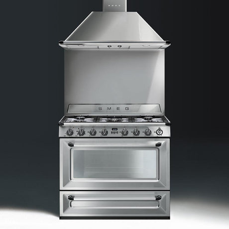 Free-standing Dual Fuel Cavity "Victoria" Range Approx. 36" Stainless Steel