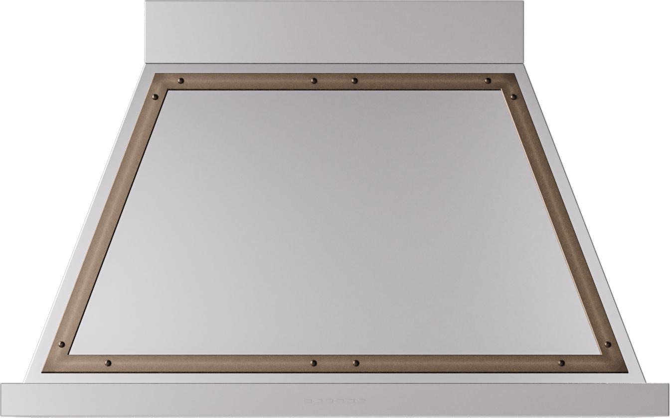 ILVE UANB40SSB Nostalgie 40" Hood in Stainless Steel with Bronze trim