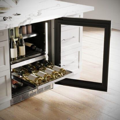 Silhouette Pro Gen 3 - 24" Built-in Wine and Beverage Center Panel-ready