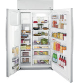 GE Profile™ 42" Smart Built-In Side-by-Side Refrigerator with Dispenser