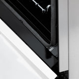 ZLINE Autograph Edition 48" 6.0 cu. ft. Range with Gas Stove and Gas Oven in DuraSnow Stainless Steel with White Matte Door (RGSZ-WM-48) [Color: Matte Black]