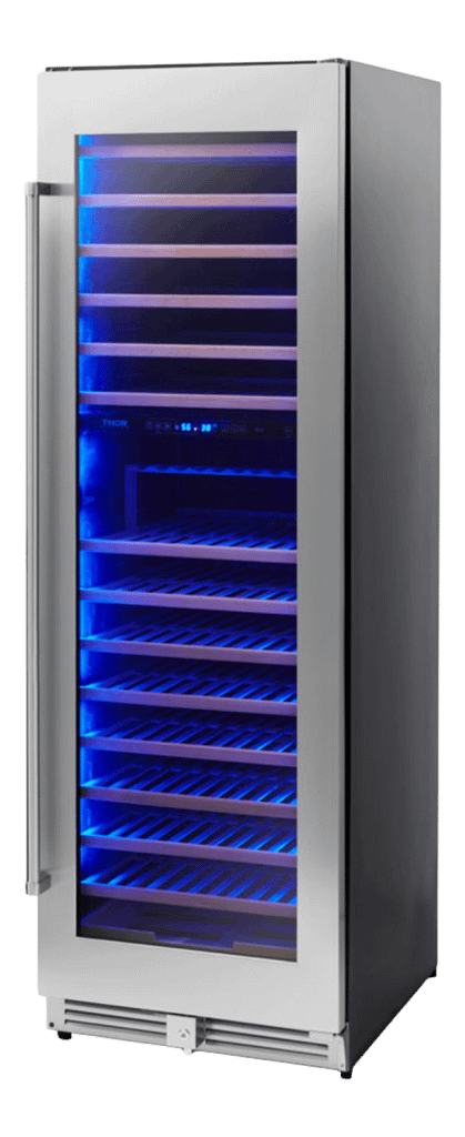 24 Inch Dual Zone Wine Cooler, 162 Wine Bottle Capacity - Model Twc2403di