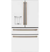 Café™ ENERGY STAR® 22.3 Cu. Ft. Smart Counter-Depth 4-Door French-Door Refrigerator