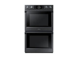 30" Smart Double Wall Oven with Flex Duo™ in Black Stainless Steel