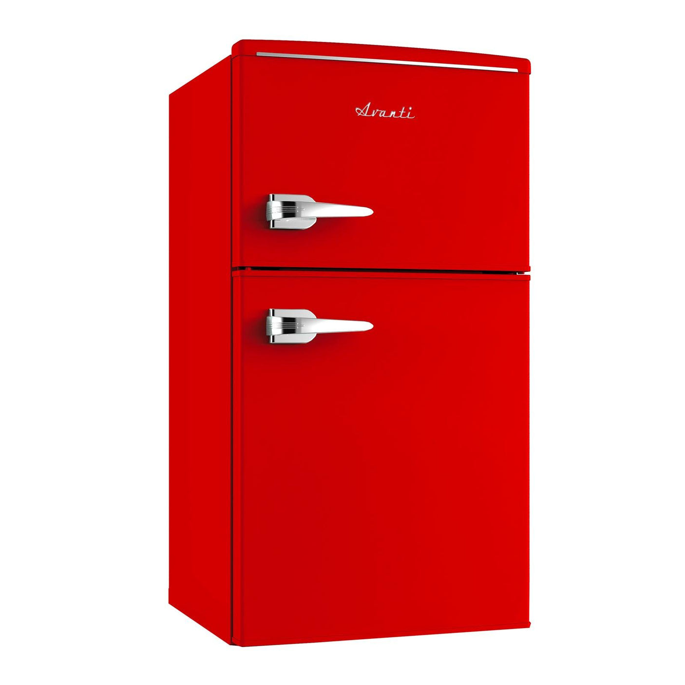 Avanti Retro Series Compact Refrigerator and Freezer, 3.0 cu. ft. - Red / 3.0 cu. ft.