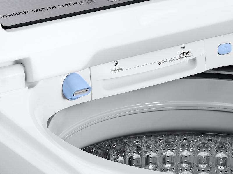 5.5 cu. ft. Extra-Large Capacity Smart Top Load Washer with Super Speed Wash in White