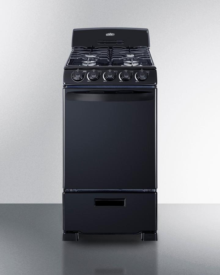 20" Wide Gas Range