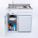 Avanti 36" Compact Miniature Kitchen - White / 2.2 cu. ft.