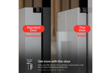 LG Counter-Depth MAX™ with Zero Clearance™ 3-Door French Door Refrigerator with Thin Door Design