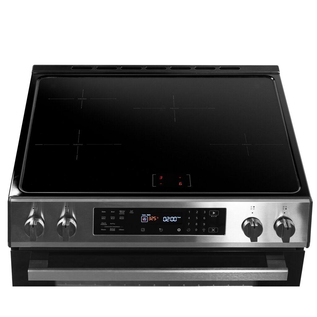 Danby 30"" Slide in Induction Range with LED Touch Control in Stainless Steel