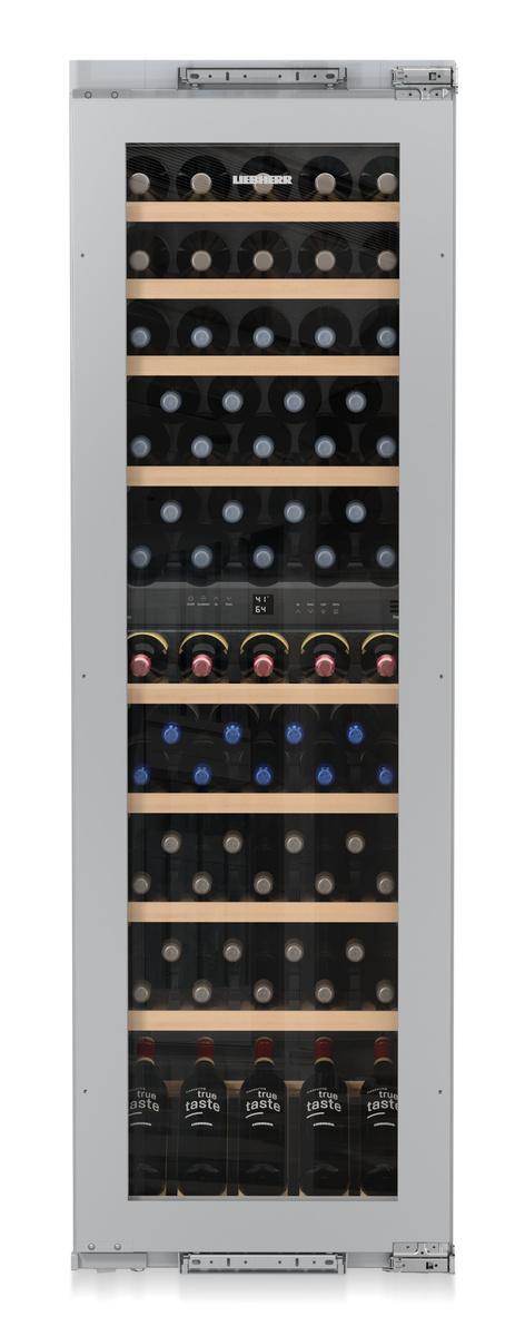 Built-in multi-temperature wine fridge