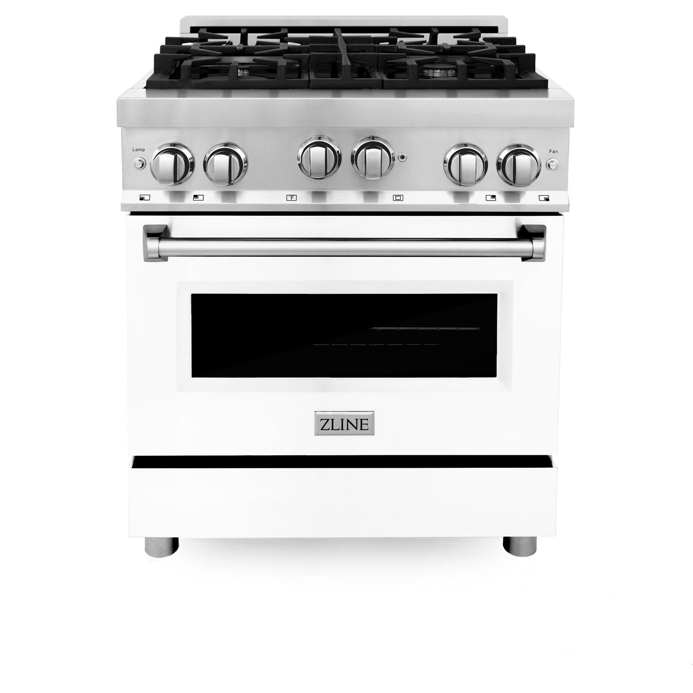 ZLINE 30" 4.0 cu. ft. Range with Gas Stove and Gas Oven in Stainless Steel (RG30) [Color: Stainless Steel]