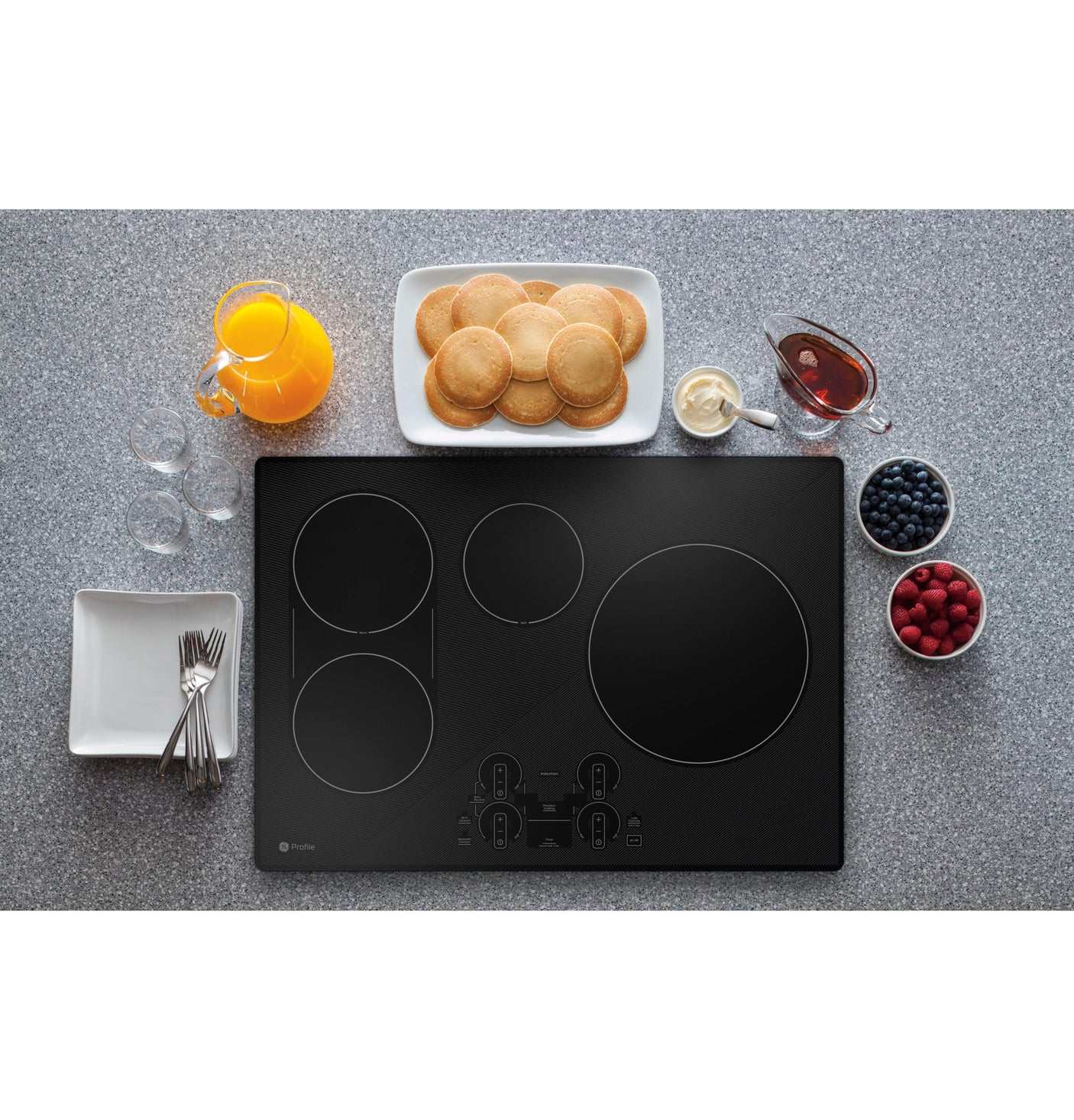 GE Profile™ 30" Built-In Touch Control Induction Cooktop