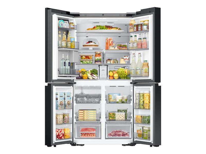 Bespoke 23 cu. ft. Counter Depth 4-Door Flex™ Refrigerator with AI Family Hub™+ & AI Vision Inside™ in Stainless Steel