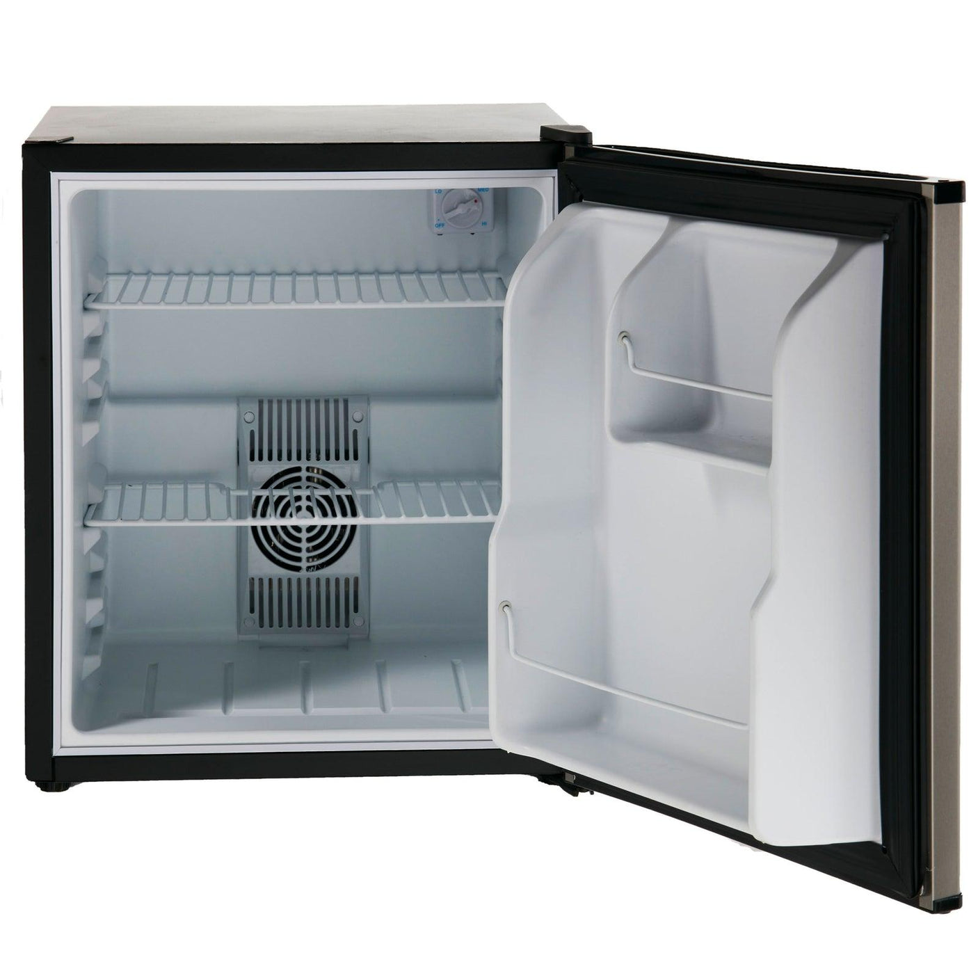 1.7 cu. ft. Portable Superconductor All Refrigerator - Stainless Steel with Black Cabinet / 1.7 cu. ft.