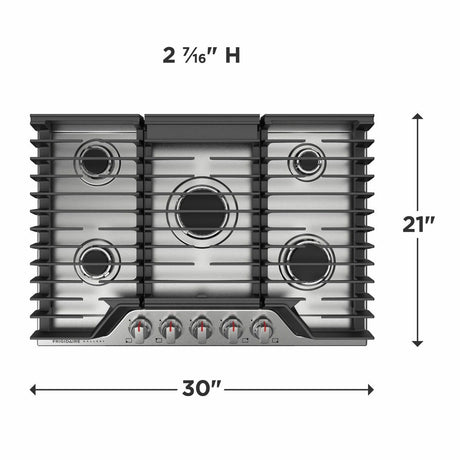 Frigidaire Gallery 30" Gas Cooktop