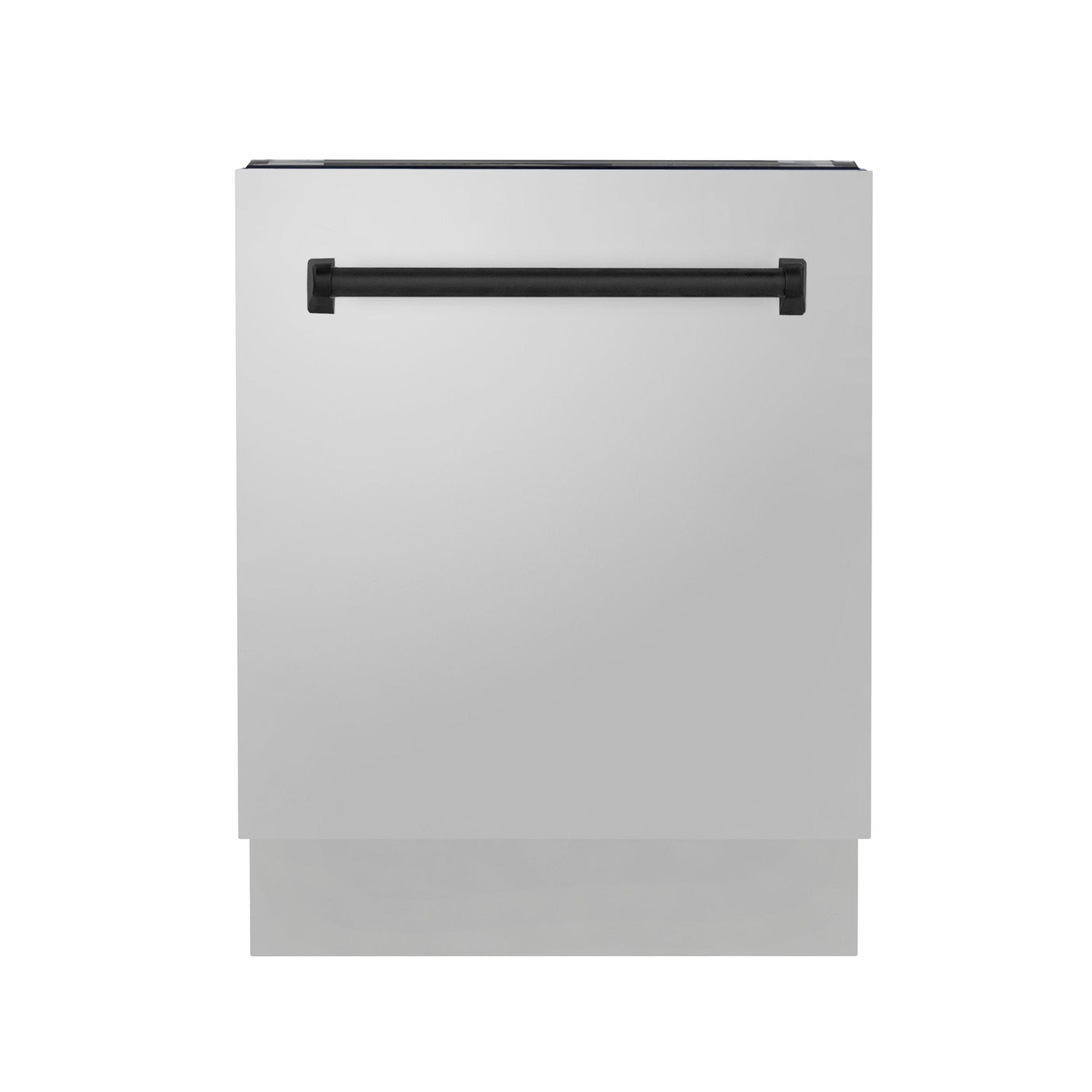 ZLINE Autograph Edition 24" 3rd Rack Top Control Tall Tub Dishwasher in Stainless Steel with Accent Handle, 51dBa (DWVZ-304-24) [Color: Matte Black]