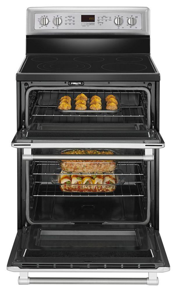 30-inch Wide Double Oven Electric Range with Convection - 6.7 cu. ft.