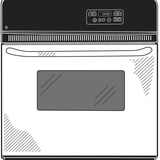 GE® 24" Electric Single Self-Cleaning Wall Oven