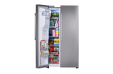 27 cu. ft. Standard-Depth, Side-by-side Refrigerator, with Ice and Water and Bar Handle Design