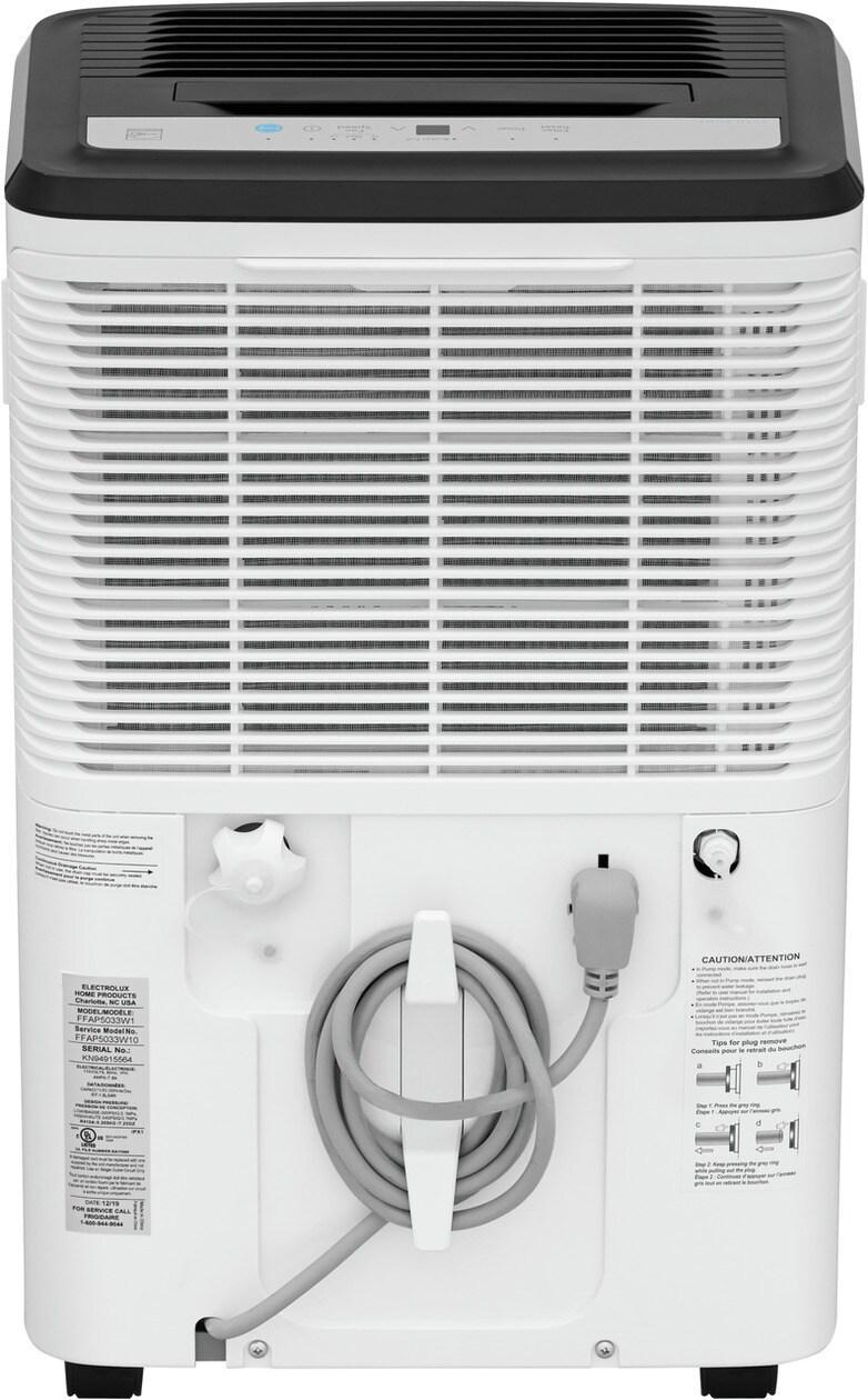 Frigidaire High Humidity 50 Pint Capacity Dehumidifier with Built In Pump