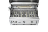 36" Built In All Trident™ Grill w/ Flametrak and Rotisserie - Glacier