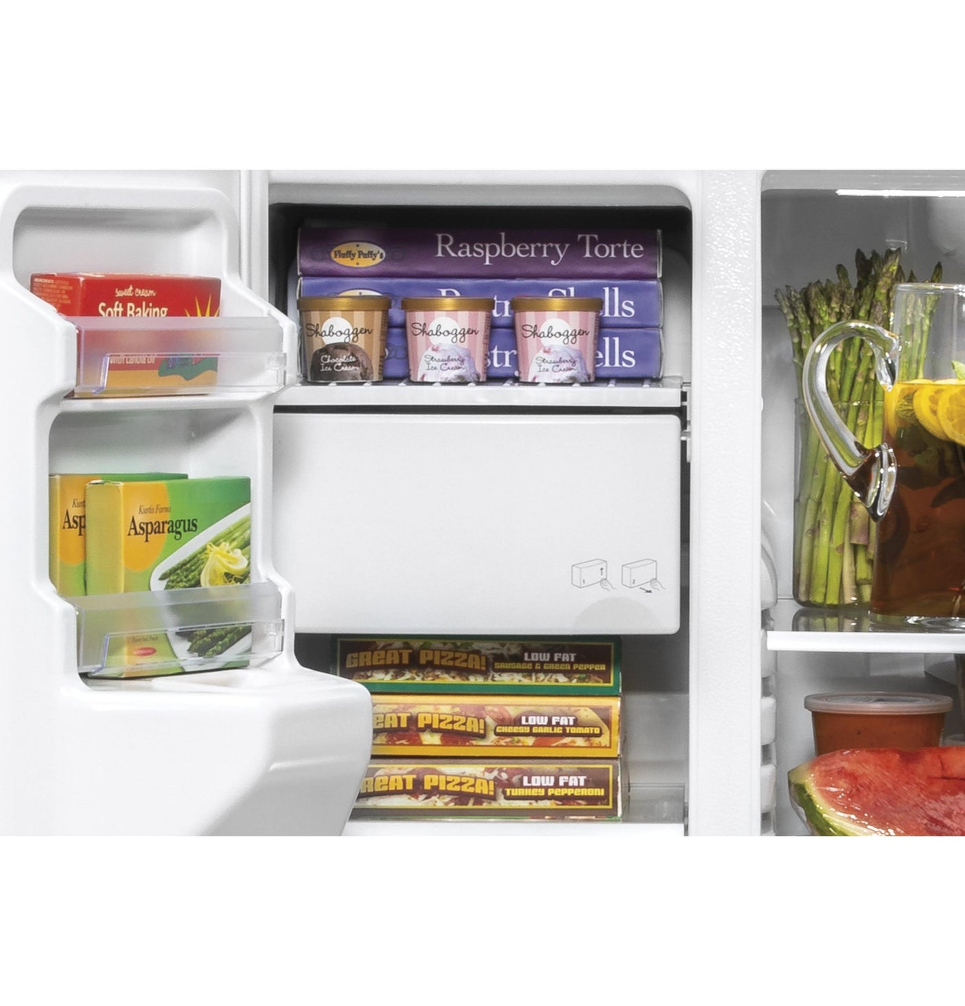 GE® 25.1 Cu. Ft. Side-By-Side Refrigerator