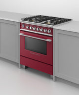 30" Series 9 Classic 4 Burner Dual Fuel Self-Cleaning Range