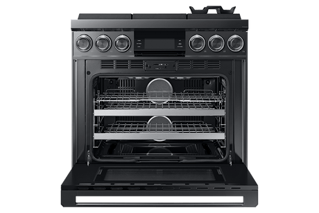 36" Pro Gas Range, Graphite Stainless Steel, Liquid Propane