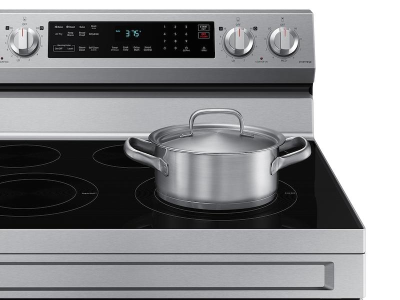 6.3 cu. ft. Smart Freestanding ENERGY STAR® Certified Electric Range with Air Fry in Stainless Steel