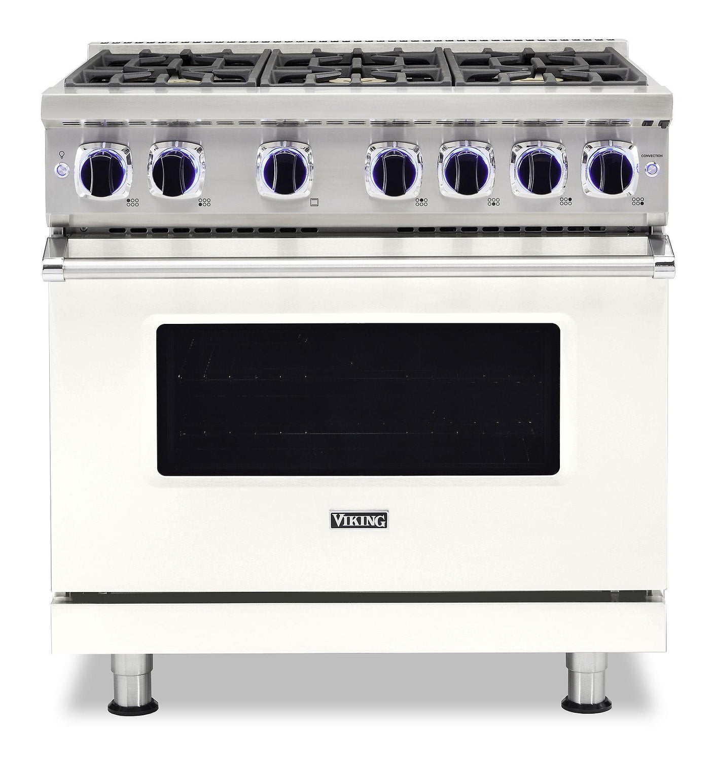 36" Sealed Burner Gas Range - VGR7362 Viking 7 Series