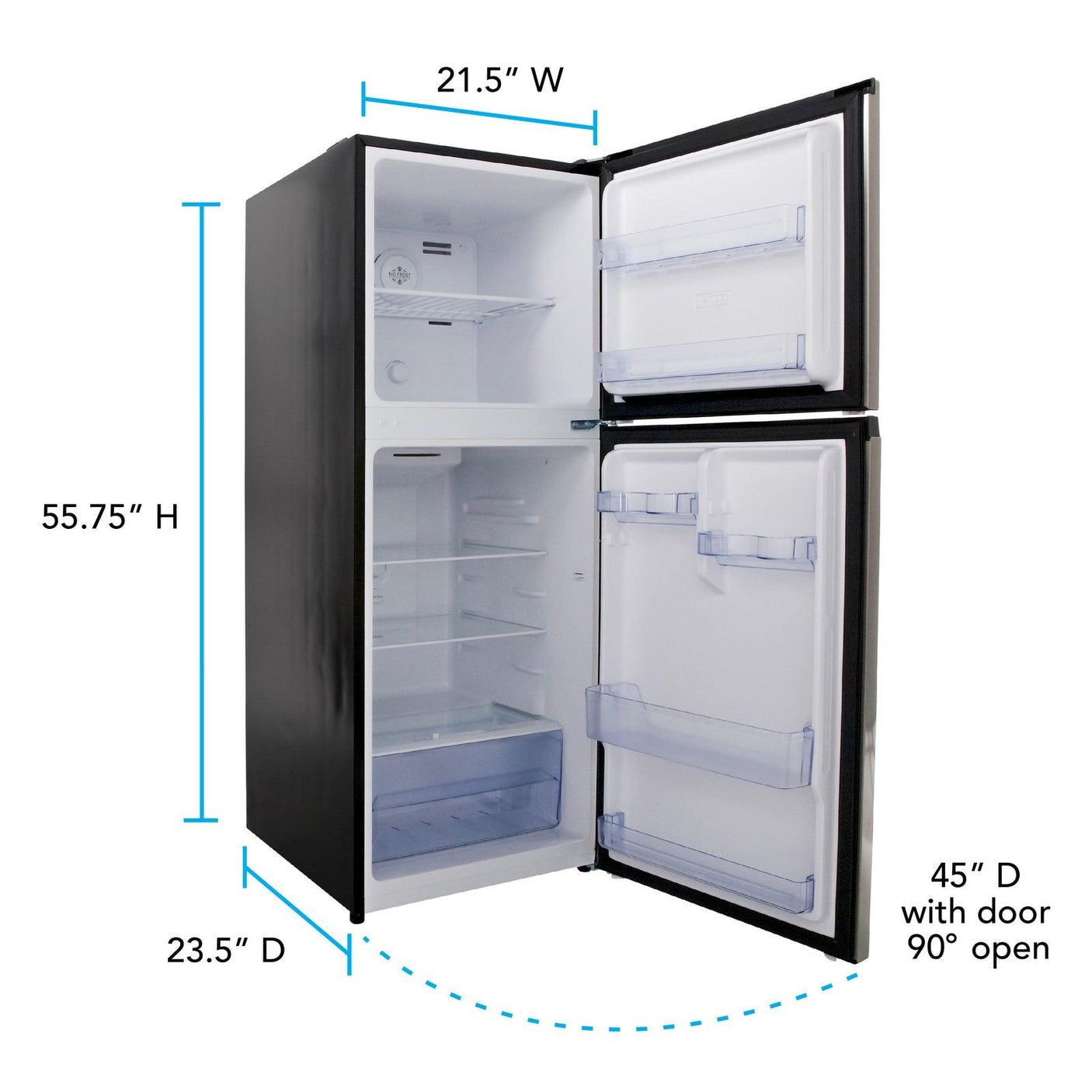 Avanti 7.0 cu. ft. Apartment Size Refrigerator - White / 7.0 cu. ft.