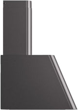 Nostalgie 36 Inch Matte Graphite Wall Mount Convertible Range Hood