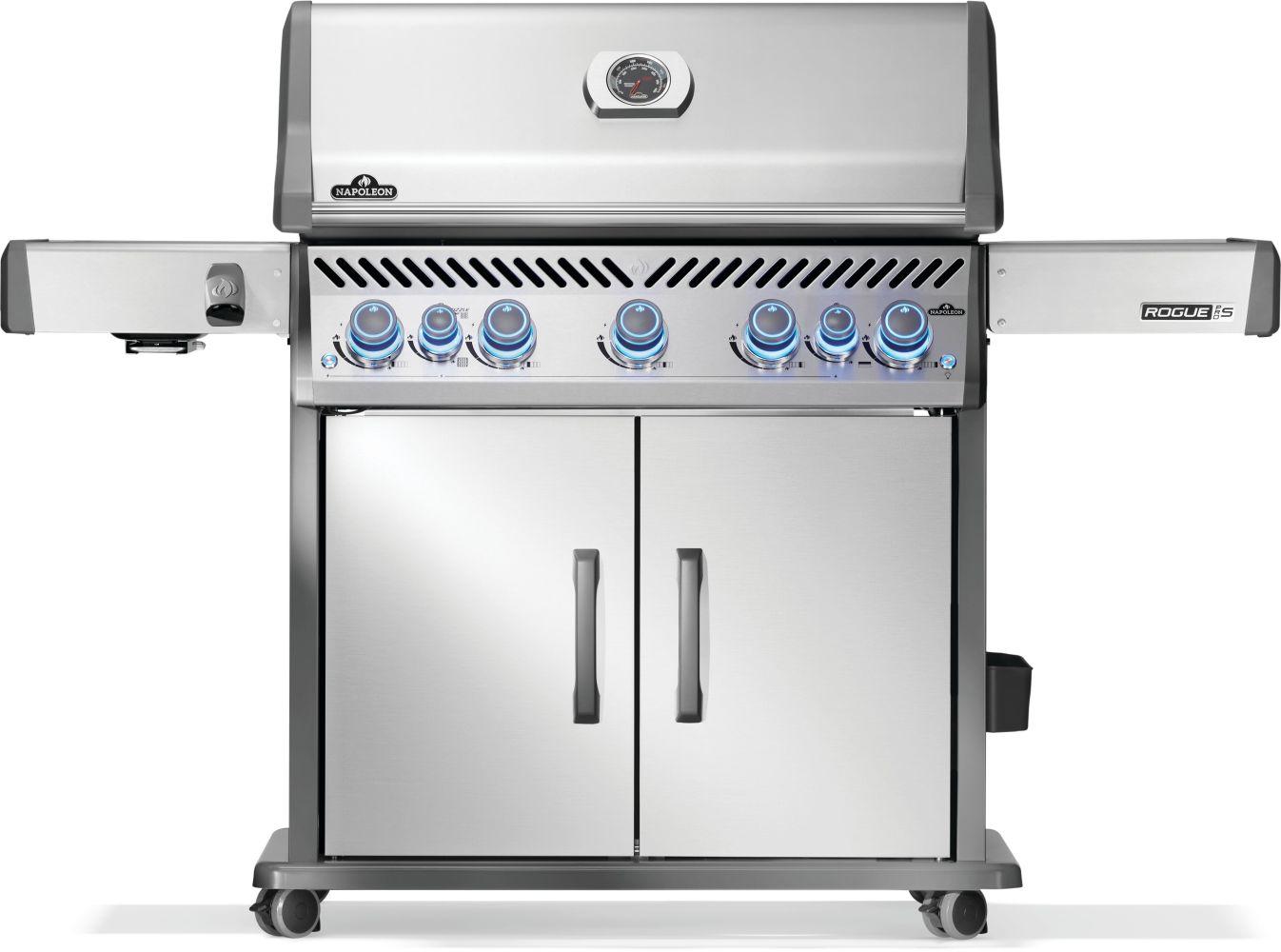 Rogue PRO-S 625 RSIB with Infrared Side and Rear Burner , Natural Gas, Stainless Steel