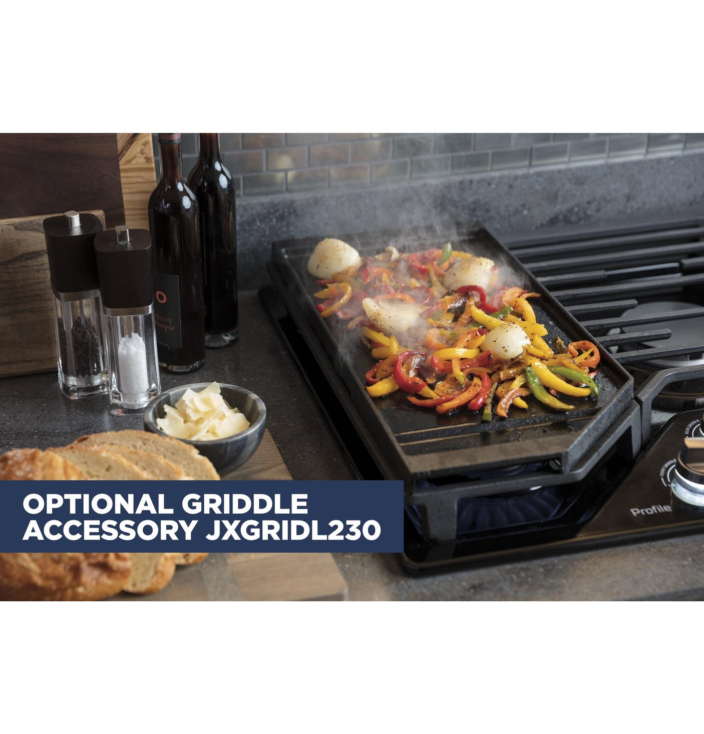 GE Profile™ 30" Built-In Gas Cooktop with 5 Burners