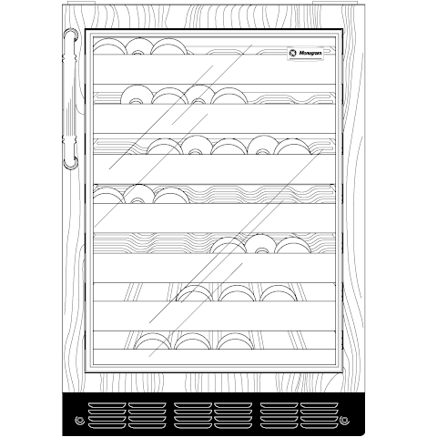 Monogram 24" Panel-Ready Wine Reserve