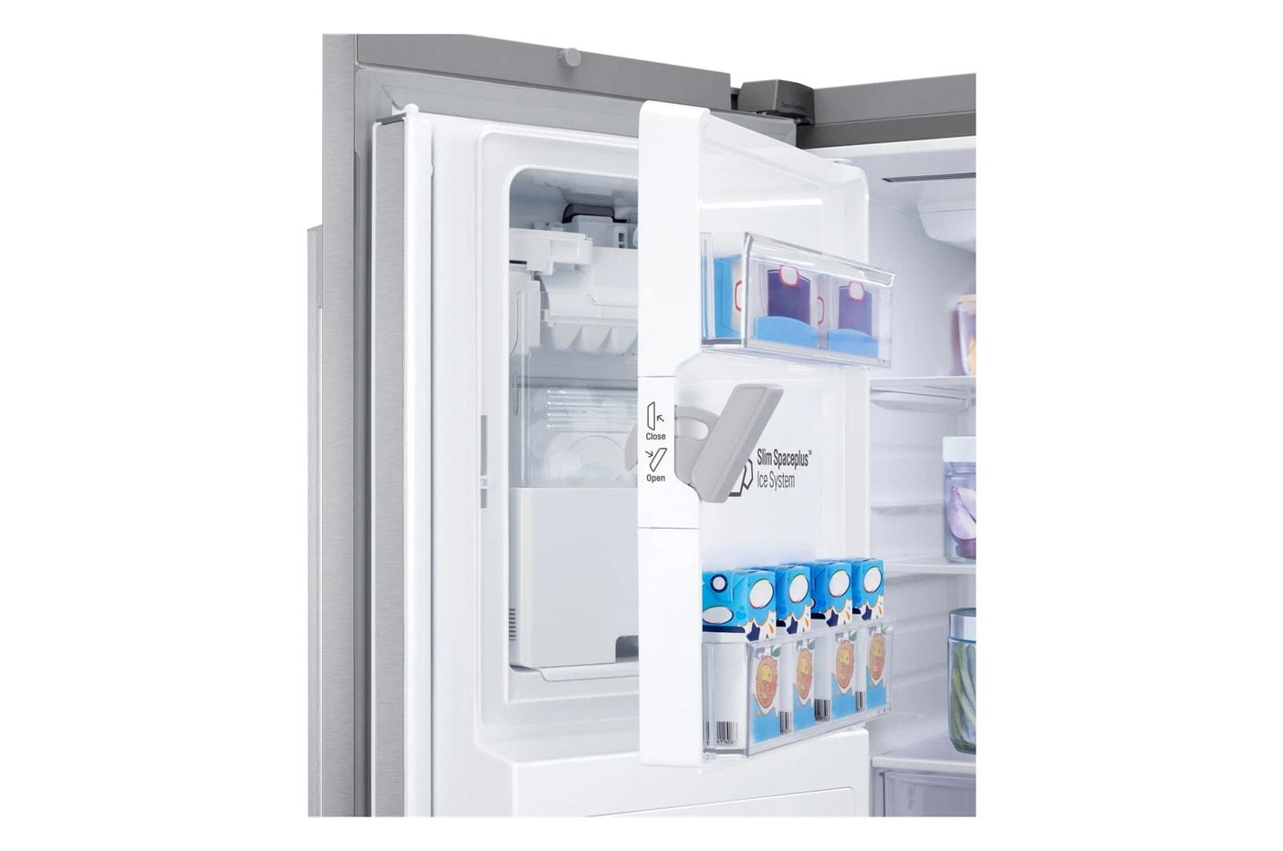 LG Counter-Depth MAX™ with Zero Clearance™ 3-Door French Door Refrigerator with Thin Door Design