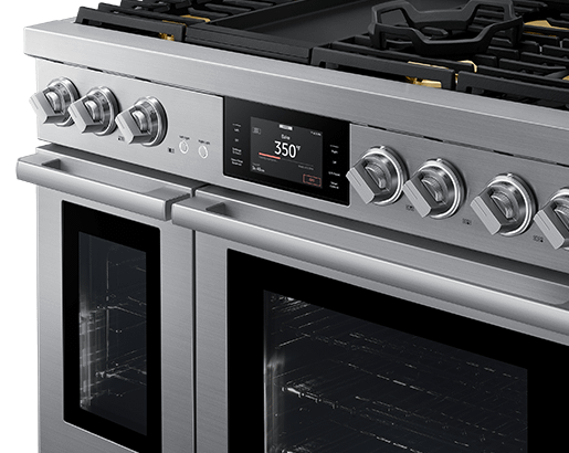 48" Dual-Fuel Range, Silver Stainless, Natural Gas/Liquid Propane