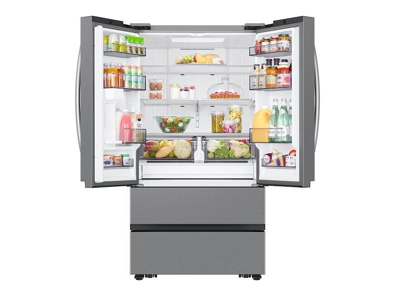 31 cu. ft. Mega Capacity 4-Door French Door Refrigerator with Dual Auto Ice Maker in Stainless Steel